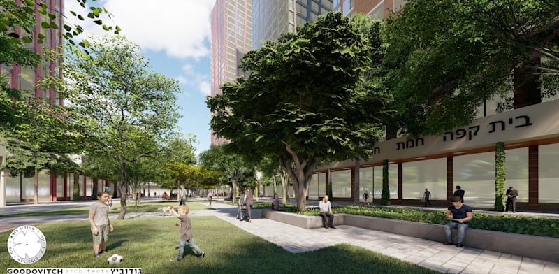 מתחם כורזין בגבעתיים / צילום: סטודיו צורא