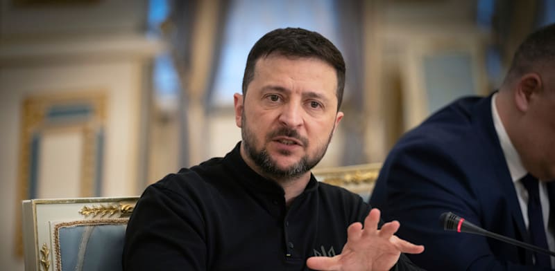 וולודימיר זלנסקי, ראש ממשלת אוקראינה / צילום: ap, Efrem Lukatsky