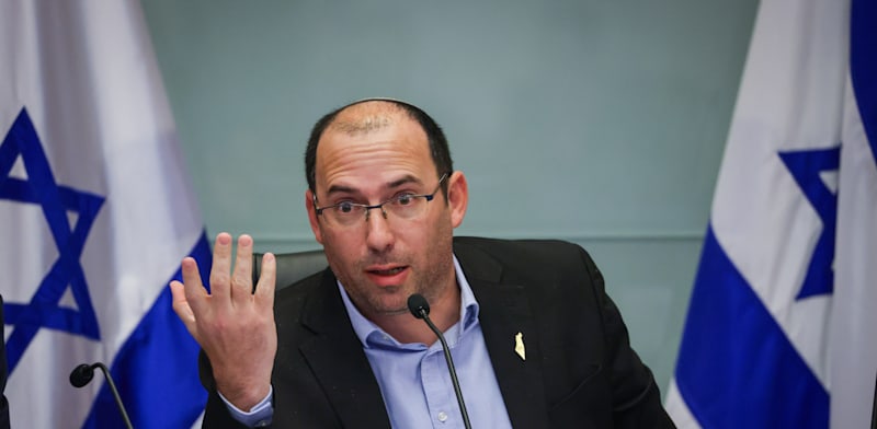 ח"כ שמחה רוטמן בדיון בוועדת החוקה על תקציב לשכת עורכי הדין / צילום: נועם מושקוביץ', דוברות הכנסת