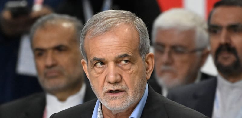 מסעוד פזשכיאן, נשיא איראן / צילום: ap, Alexander Nemenov