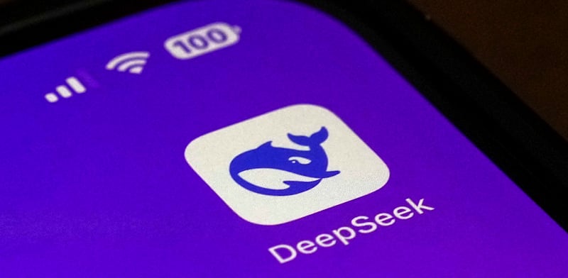 אפליקציית DeepSeek / צילום: ap, Andy Wong