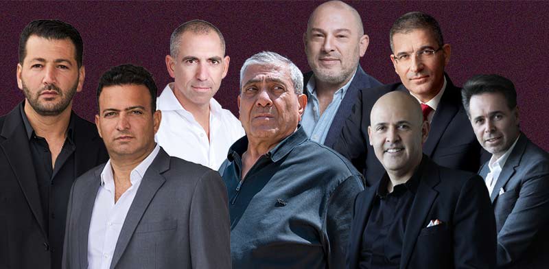 ברק רוזן ואסי טוכמאייר, יגאל דמרי, האחים צחי ועידו חג'ג', יעקב אטרקצ'י, יוסי פרשקובסקי, צחי ארבוב / צילום: אלדד רפאלי, אייל פישר, שי תמיר, ראובן קפלינסקי, טל גבעוני, אלכס פרגמנט