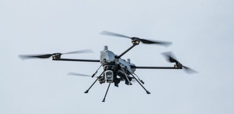 רחפן הנושא מצלמה של נקסט ויז'ן / צילום: נקסט ויז'ן