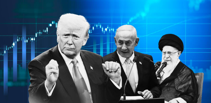 עלי חמינאי, בנימין נתניהו, דונלד טראמפ / עיבוד: AP