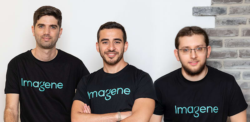 משמאל לימין: מייסדי אימג'ין, יהונתן צלח, דין ביתן ושחר פורת / צילום: אייל טואג