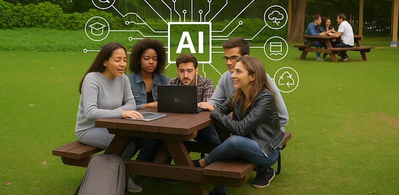 התמונה נוצרה בעזרת ai / צילום: באדיבות מכללת שערי מדע ומשפט