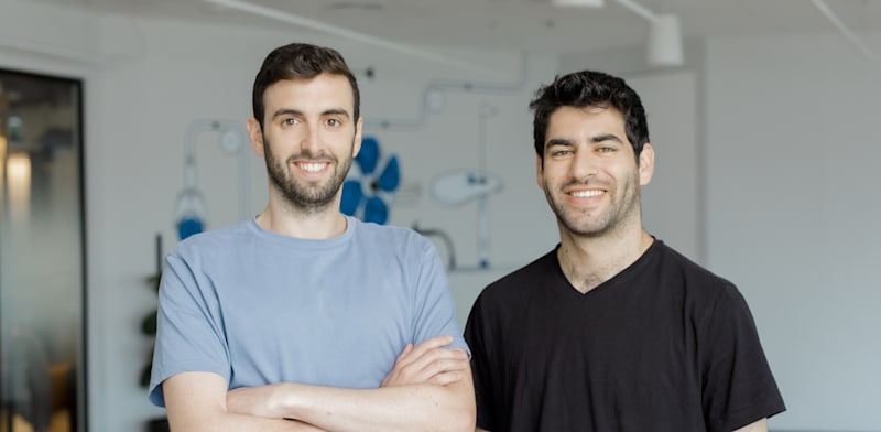 מייסדי נומה סקיוריטי, מימין ניב בראון ואלון טרון / צילום: עומר הכהן