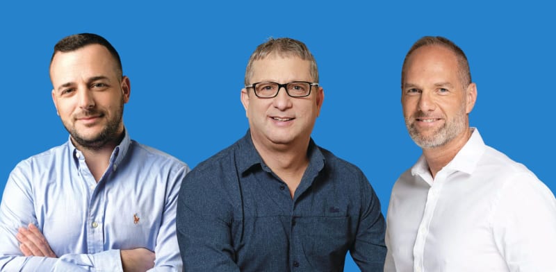 תומר גרינשפון  - דיסקונט, דרור פלדמן - מזרחי טפחות, מתן סמיש - לאומי / צילום: רמי זרנגר, אילן בשור, יונתן בלום