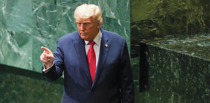 דונלד טראמפ, נשיא ארה''ב / צילום: ap, Yuki Iwamura