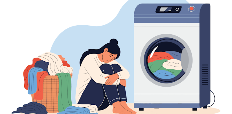 תסכול ממכונת כביסה. אפשר לסלוח? / צילום: Shutterstock