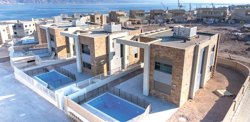 קוטג' עם נוף ושביל לים באילת / צילום: חברת עמרם אברהם