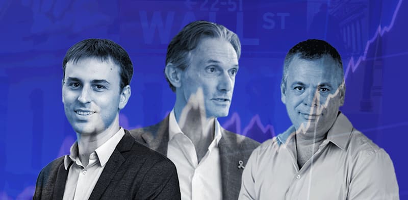 מימין: אבישי אברהמי, ריצ'רד פרנסיס, לירון אייזנמן / צילום: אלן צצקין, אלעד מלכה, ברצי גולדבלט