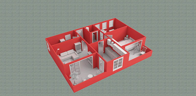 החדר השנוי במחלוקת יישאר בדירת השכנים / צילום: Shutterstock