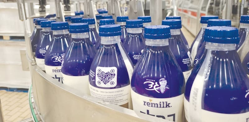 קו הייצור החדש של מחלבות גד / צילום: Remilk