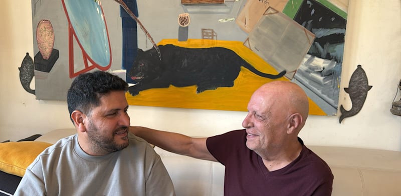 אילן ואלון שבתאי. ''ראיתי אנשים יוצאים בוכים מאבא שלי'' / צילום: דניאל אבני