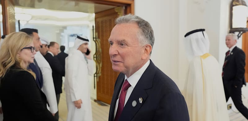 סטיב ויטקוף, השליח המיוחד של ארה''ב למזרח התיכון. דוחא (מאי) / צילום: ap, Alex Brandon