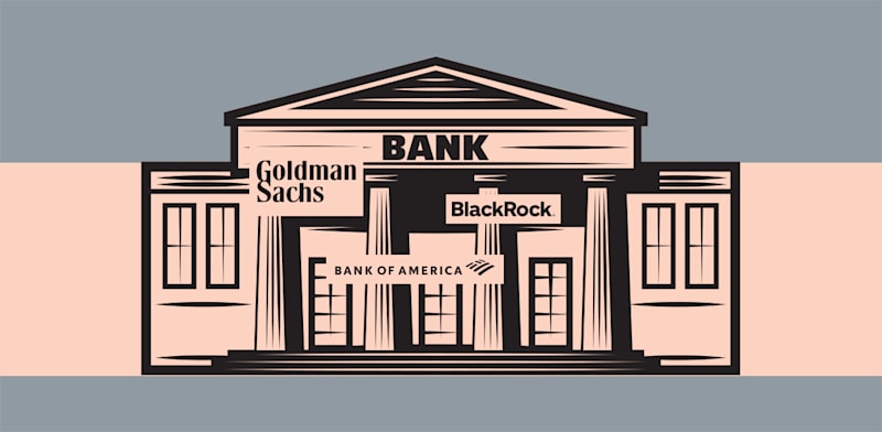 ענקיות הפיננסים העולמיות / עיצוב: אלישע נדב