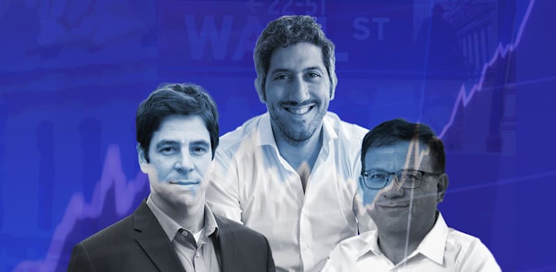 מימין: טוביה ברלב, אדם סינגולדה ואייל פסו / צילום: אתר Actelis, טאבולה, יח''צ