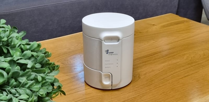 HARP 360 - מכשיר בדיקה אוטומטי ביתי / צילום: הארפ דיאגנוסטיקה בע''מ