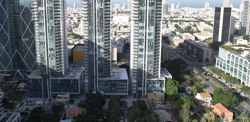 מגדלי ב.ס.ר שרונה / צילום: באדיבות בסר