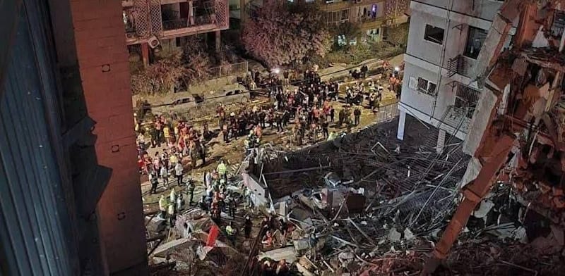 זירת ההרס הקשה בערד / צילום: כבאות והצלה