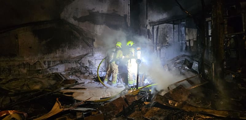 זירת נפילה בנהריה / צילום: כבאות והצלה לישראל