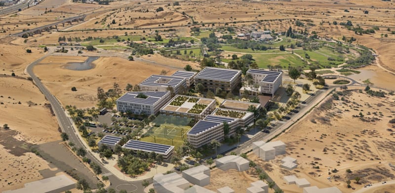 ''כפר הציוני ימשוך אלפי צעירים מהעולם'' / הדמיה: HQ Architects