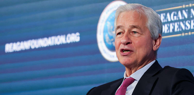 ג'יימי דיימון, מנכ''ל ג'יי.פי מורגן / צילום: Reuters