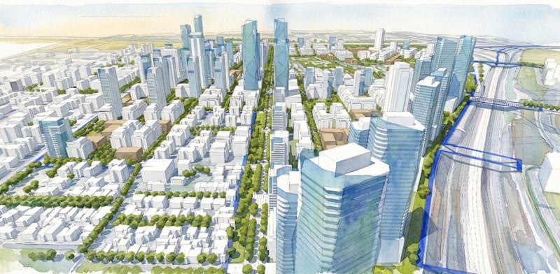 הרובע הצפוני הרצליה / הדמיה: פרחי צפריר אדריכלים