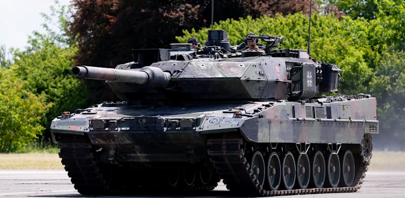 טנק לאופרד של KNDS / צילום: Reuters, Sven Hoppe