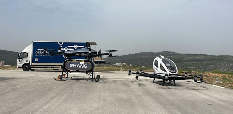 Cando Drones ודור פזואלו / צילום: רחפנים לשינוע בני אדם וסחורות. המהפכה קרובה?