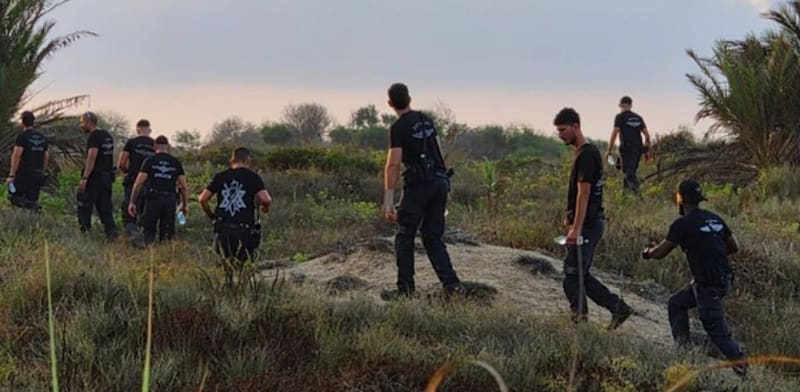 החיפושים אחר יובל קוגן / צילום: דוברות המשטרה