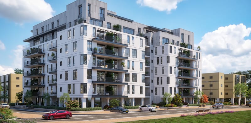 פרויקט הגדה, תל אביב / הדמיה: סנאפ