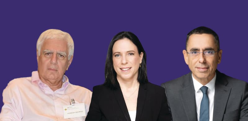 מימין: אבי לוי, יפית גריאני, ג'ורג' חורש / צילום: תמר מצפי, רמי זרנגר, יוסי כהן