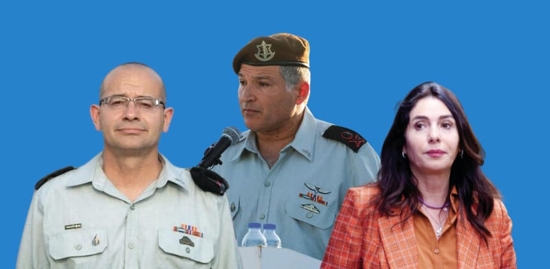 שרת התחבורה מירי רגב, ראש השב''כ דוד זיני וראש המוסד רומן גופמן / צילום: מארק ישראל סלם - הג'רוזלם פוסט, דובר צה''ל