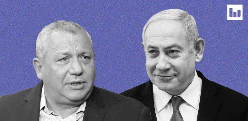 בנימין נתניהו וגדי איזנקוט / צילום:  מארק ישראל סלם - הג'רוזלם פוסט, גלעד קוולרציק
