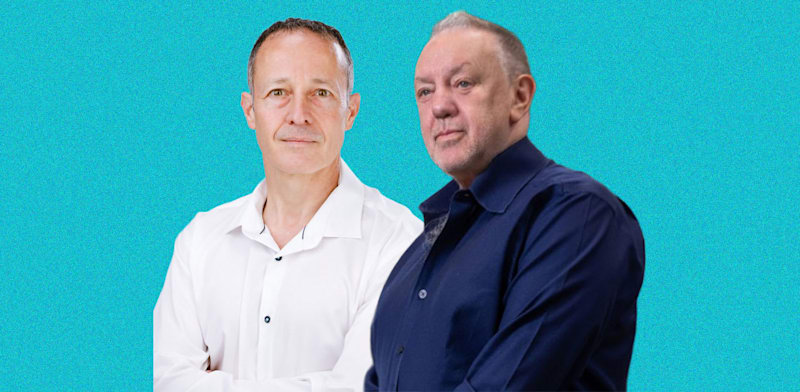 שמואל דונרשטיין וטל כנעני / צילום: אייל טואג
