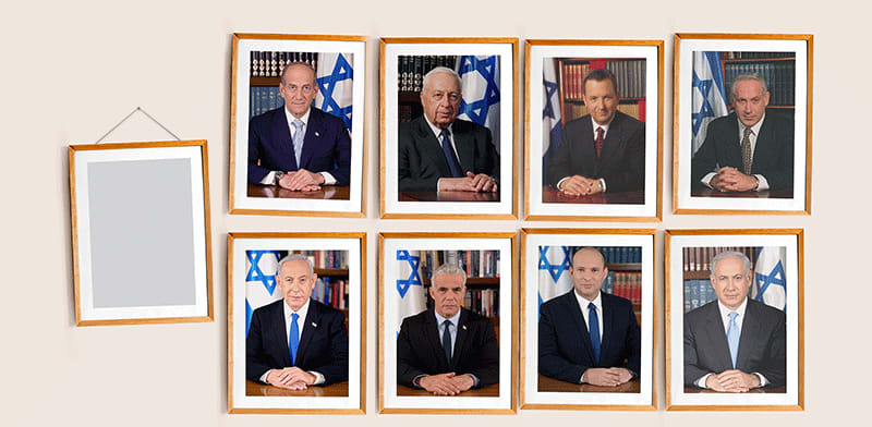 בתוך לשכת ראש הממשלה / צילום: לע''מ
