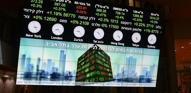 "הבורסה בתל אביב / צילום: איל יצהר"