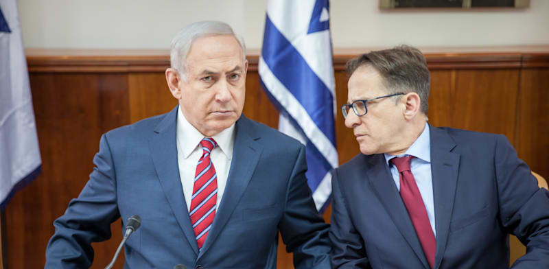 "צחי ברוורמן ובנימין נתניהו / צילום: אמיל סלמן-הארץ"