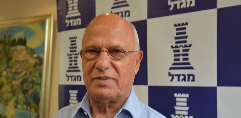 "שלמה אליהו, בעל השליטה במגדל / צילום: תמר מצפי"