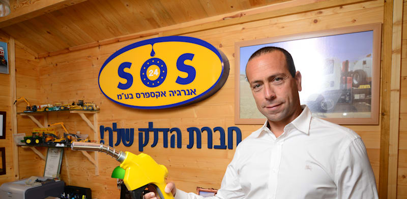 "תומר לוי, חברת הדלק SOS / צילום: איל יצהר"
