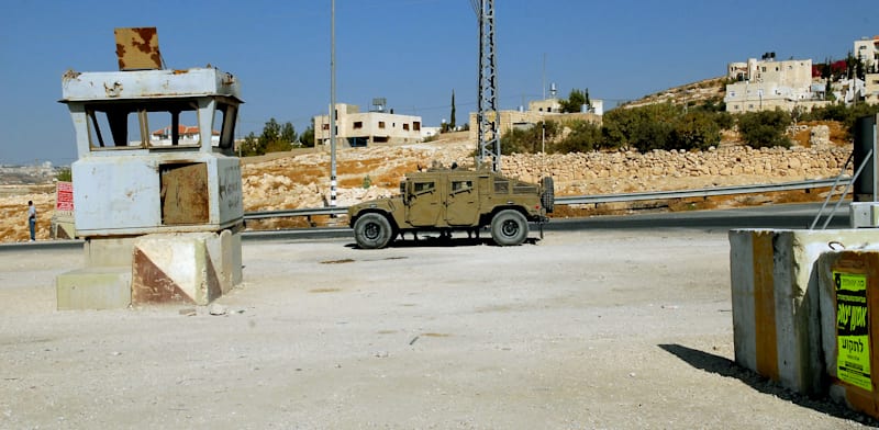 רכב צה''ל ביהודה ושומרון / צילום: איל יצהר