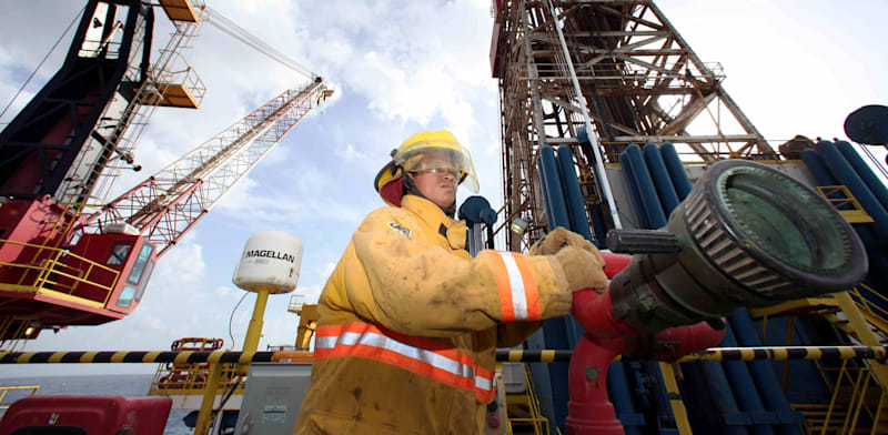 "אסדת קידוח תמר / צילום: יח''צ"