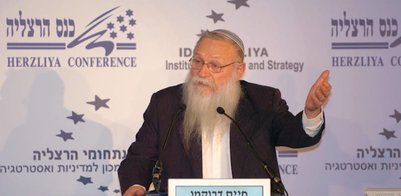 "הרב דרוקמן. הנצחה הכוללת סעיף תקציבי של 5 מיליון שקל בשנה / צילום: אורי פורת"