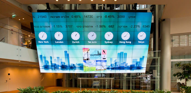 "הבורסה לניירות ערך בתל אביב / צילום: Shutterstock"