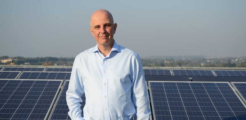 "רונן פייר, המנכ''ל הזמני של סולאראדג’ / צילום: איל יצהר"