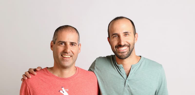 "מייסדי לושה יוני צרויה ואסף אייזנשטיין / צילום: יח''צ"