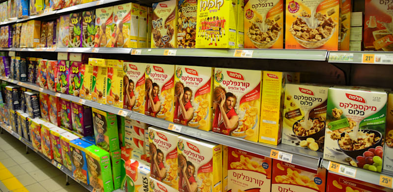 "מוצרי יוניליוור / צילום: תמר מצפי"