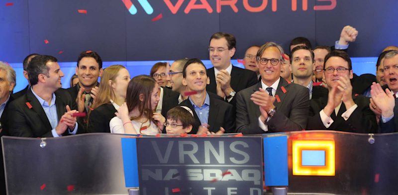 "הנפקת ורוניס בנאסד''ק / צילום: נאסד''ק OMX"